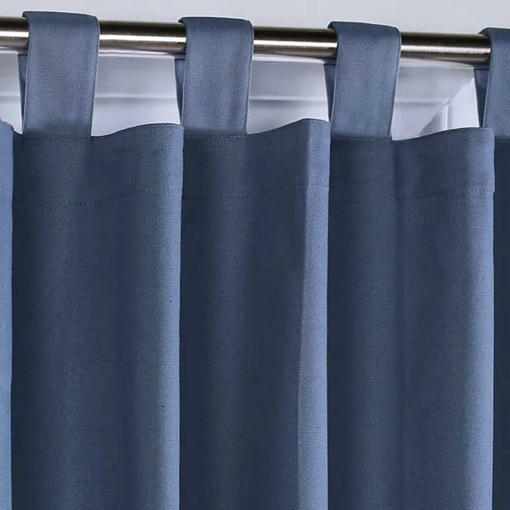 Blue Weathermate Blackout Curtain Panel, 63 in.