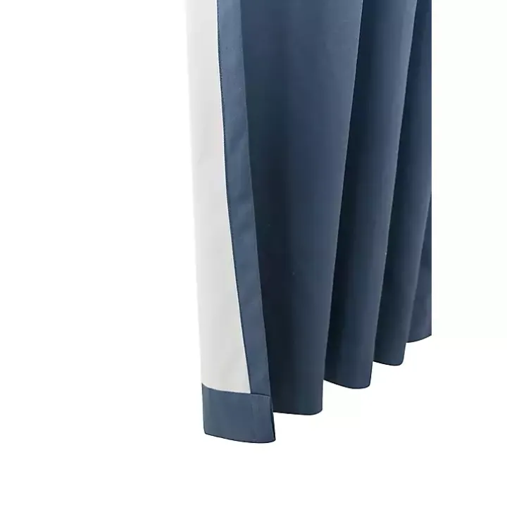 Blue Weathermate Blackout Curtain Panel, 63 in.