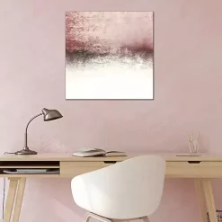Blush Snowdreamer Canvas Art Print