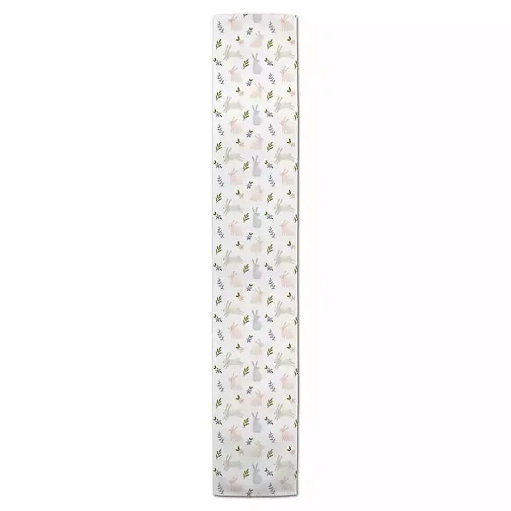 Botanical Bunny Table Runner, 72 in.