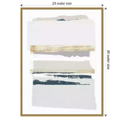 Boulevard I Framed Canvas Art Print