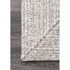 Braided Leah Indoor/Outdoor Area Rug, 5x8