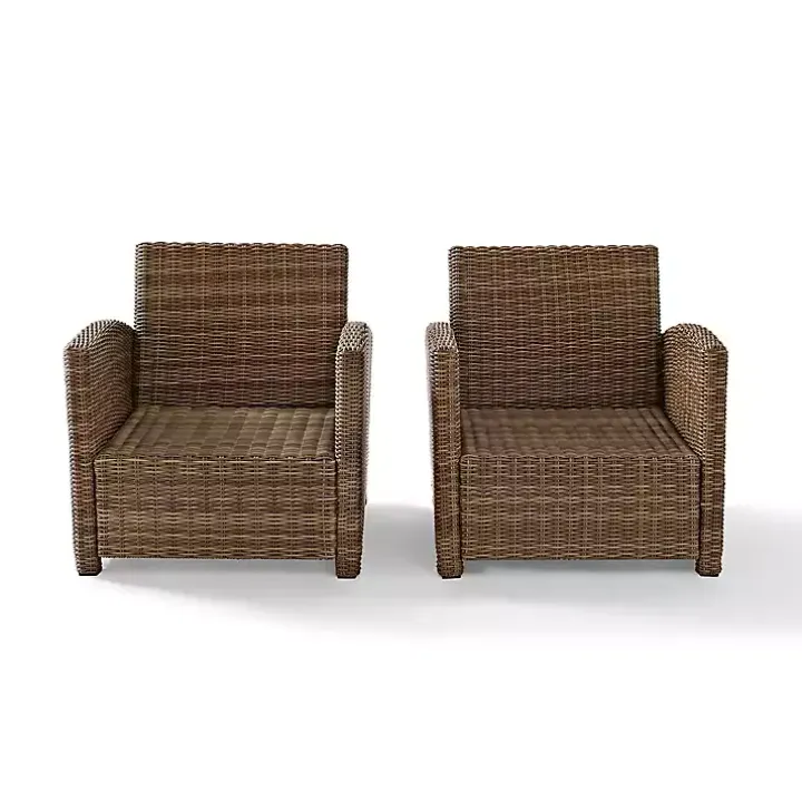 Bren Brown 2-pc. Chair Set with Sunbrella Cushions