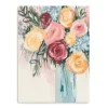 Bright Florals Canvas Art Print