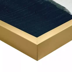 Brooklyn Walk Framed Canvas Art Print