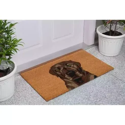 Brown Labrador Doormat