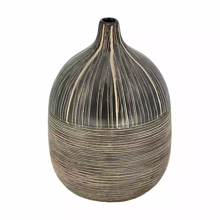 Brown Tribal Vase