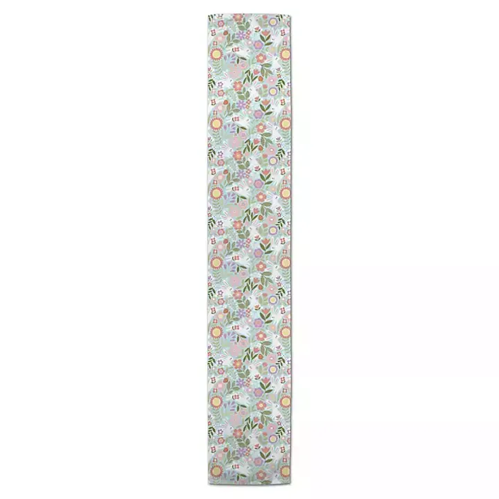 Bunnies and Blossoms Table Runner, 72 in.