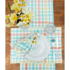 Bunny Trail Plaid Table Runner