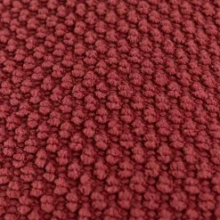 Burgundy Woven Nubby Pillow