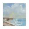 By the Beach Abstract Canvas Art Print