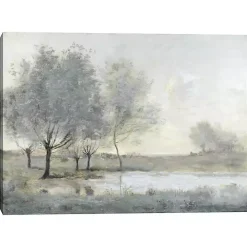By the Pond II Canvas Art Print