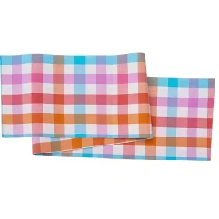 Cabana Easter Gingham Table Runner