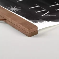 Calm and Bright Christmas Gnomes Hanging Art Print