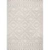 Cammie Gray Moroccan Geometric Outdoor Rug, 8x10