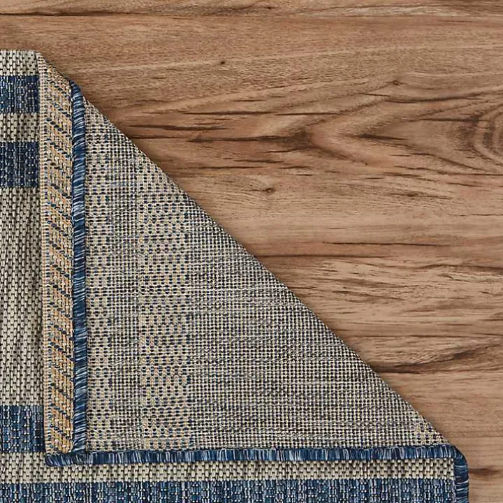 Captiva Nautical Helm Outdoor Area Rug, 7x9