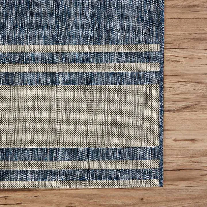 Captiva Nautical Helm Outdoor Area Rug, 5x7