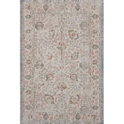 Caramel Botanical Indoor/Outdoor Area Rug, 5x7