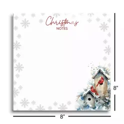 Cardinal Christmas Note Dry Erase Board, 8x8 in.
