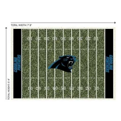 Carolina Panthers Home Field Area Rug, 6x8