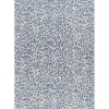 Cauli Blue Leopard Print Outdoor Rug, 8x12