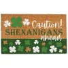 Caution Shenanigans Ahead Doormat