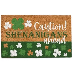 Caution Shenanigans Ahead Doormat