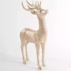 Champagne Gold Standing Deer Figurine