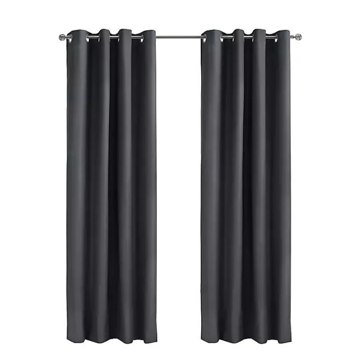 Charcoal Alpine Blackout Curtain Panel, 95 in.