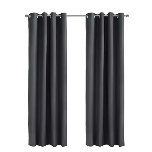 Charcoal Alpine Blackout Curtain Panel, 108 in.