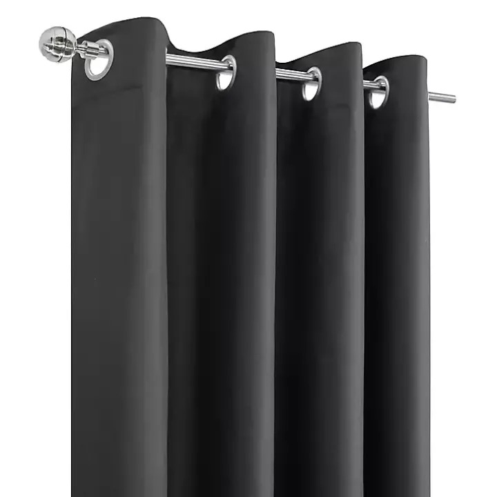 Charcoal Alpine Blackout Curtain Panel, 95 in.