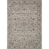 Charcoal Sorrento Medallion Area Rug, 7x10