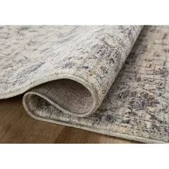 Charcoal Sorrento Medallion Area Rug, 7x10