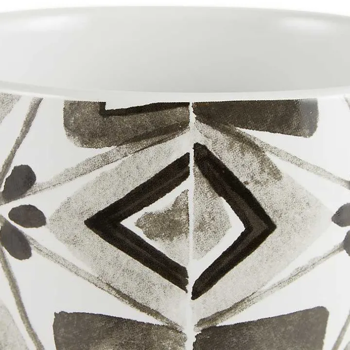 Charcoal Tile 3-pc. Bamboo Lid Jar Set