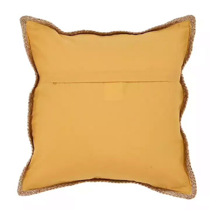 Chickadee Yellow Riley Pillow