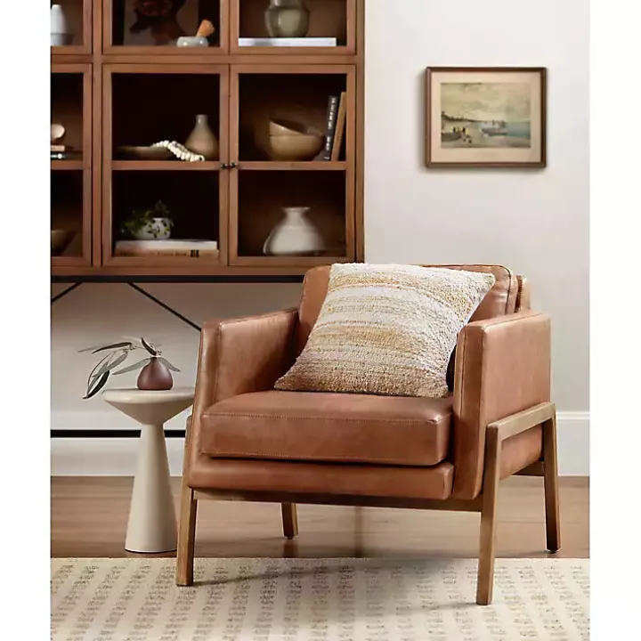 Chris Loves Julia x Loloi Gold Anderson Pillow