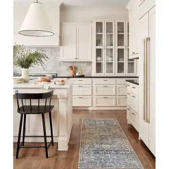 Chris Loves Julia x Loloi Jules Dark Blue Rug, 2x9