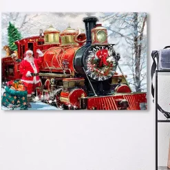 Christmas Express Canvas Art Print