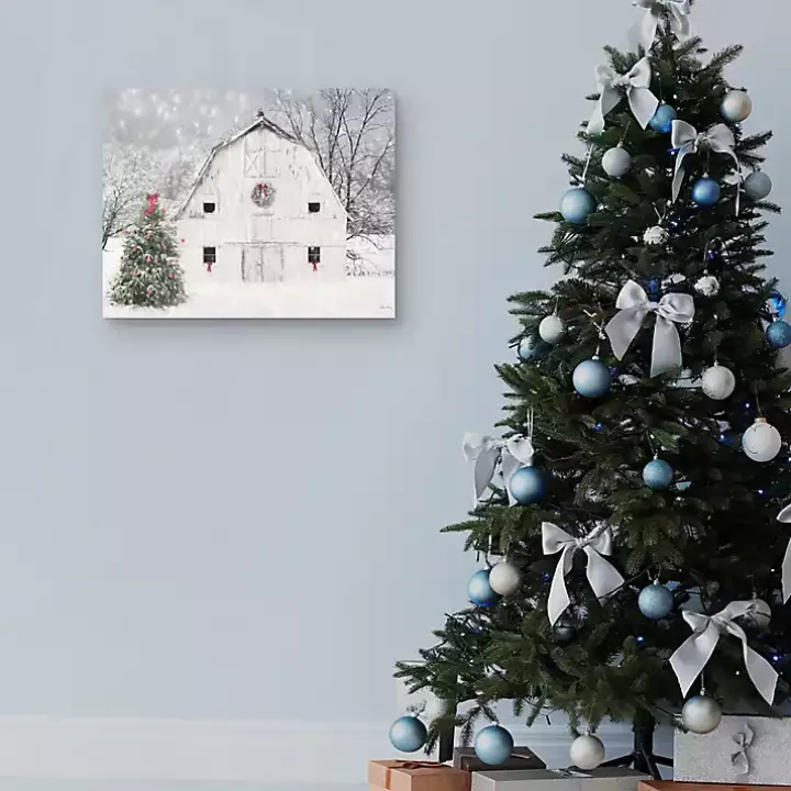 Christmas in the Country Canvas Art Print