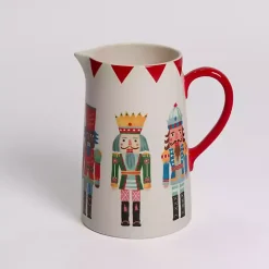 Christmas Nutcracker Pitcher