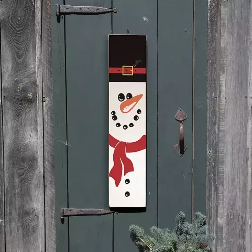 Christmas Snowman Leaner Decoration