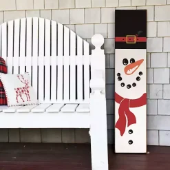 Christmas Snowman Leaner Decoration
