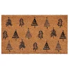 Christmas Tree Farm Coir Doormat