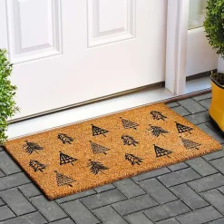 Christmas Tree Farm Coir Doormat