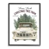 Christmas Tree Farm Truck Wall Plaque