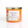Citrus Burst 14 oz. Gold Lid 3-Wick Jar Candle