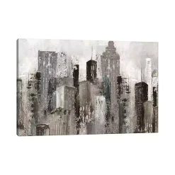 City Mood Canvas Art Print