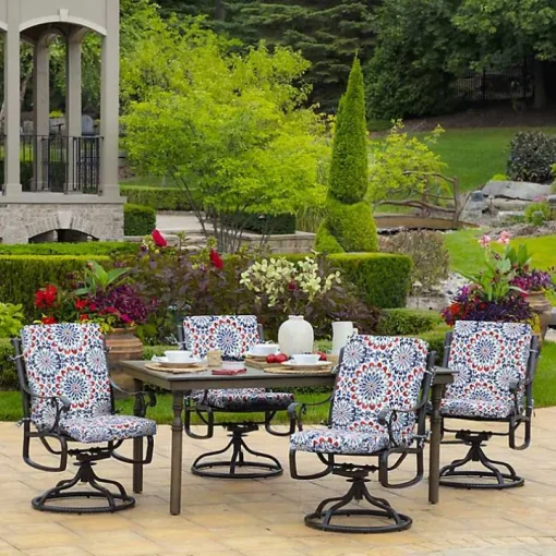 Clark Luxe Outdoor Dining Chair Cushion