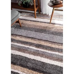Clark Shag Area Rug, 5x8