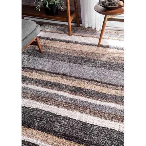 Clark Shag Area Rug, 5x8